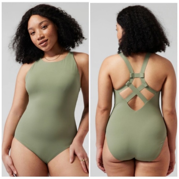 ATHLETA Palm One Piece Swimsuit - Picture 3 of 4